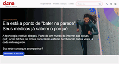 Desktop Screenshot of ciena.com.br