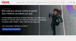Desktop Screenshot of ciena.com.mx