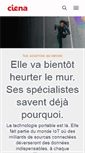Mobile Screenshot of ciena.fr