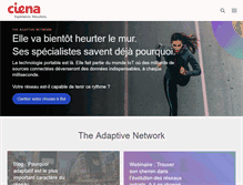 Tablet Screenshot of ciena.fr